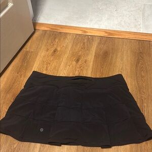 Lululemon Pleated Black Skort